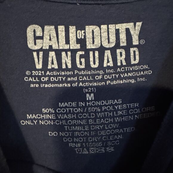 Call Of Duty M T-Shirt Vanguard Pacific Alpine Lodge Rendezvous Mens Gaming Tee - Picture 2 of 5